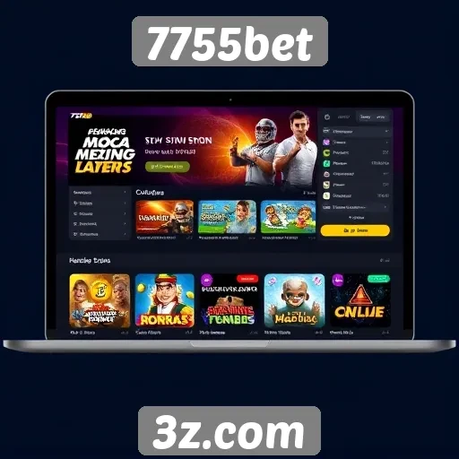 Interface do usuário do 7755bet e experiência de navegação